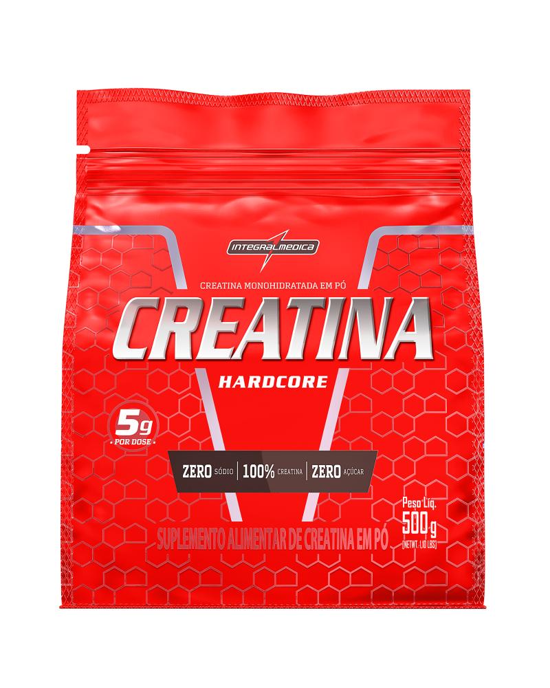 Creatina Hardcore · 500g | Pouch — Integralmedica
